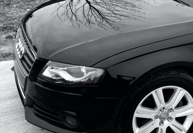 black audi sedan