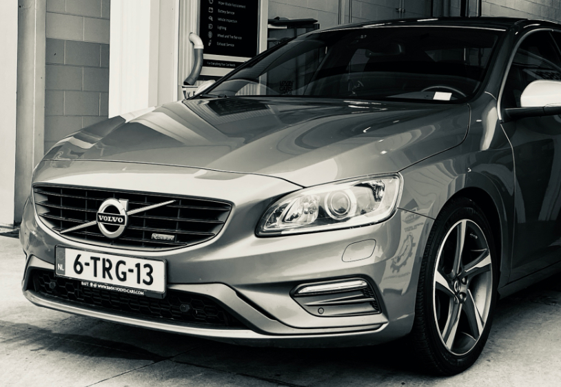 Silver Volvo Sedan