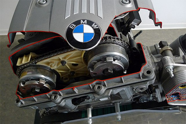 VANOS cutaway on BMW N52