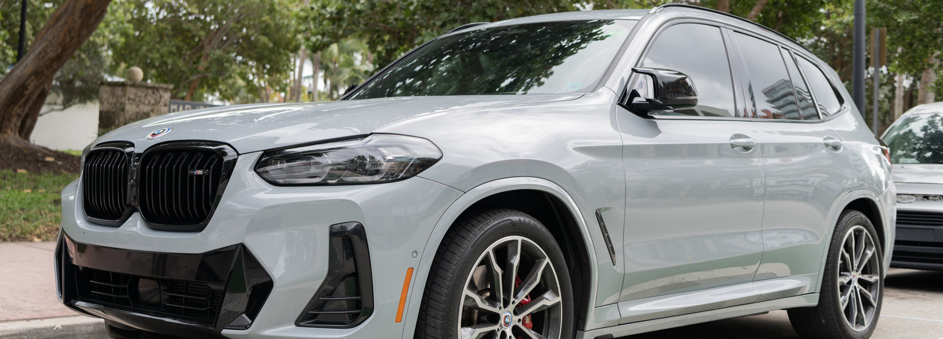 Grey BMW X3 M40i