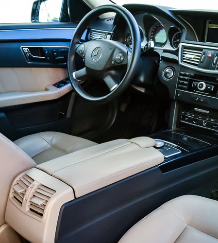 Mercedes E-Class Car Interior
