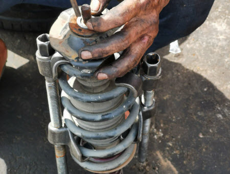 Volvo Front Strut Repair