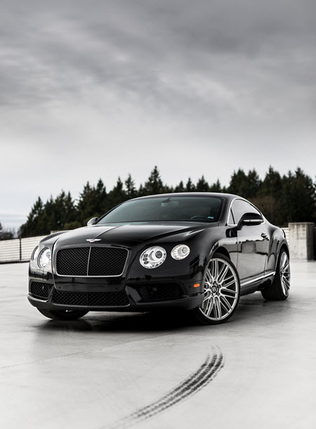 Black Bentley Continental GT Car